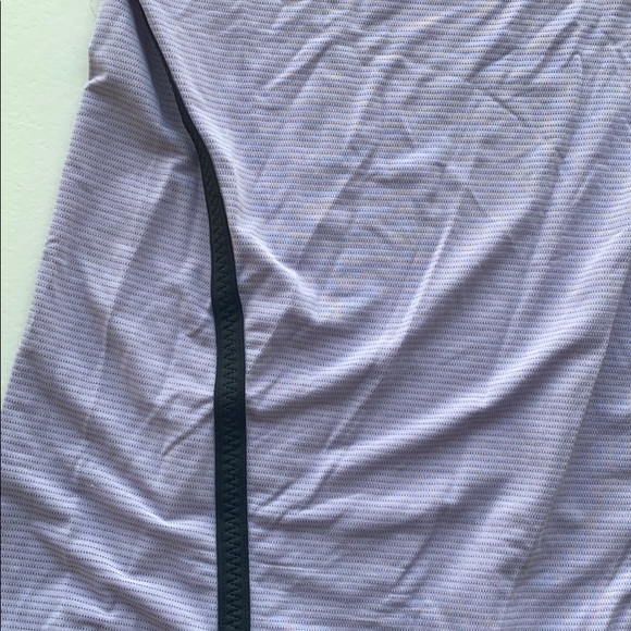 LULULEMON S/S lavender top with ruffle detail - Picture 5 of 8